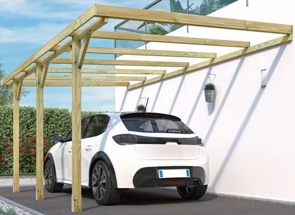 carport bois pas cher